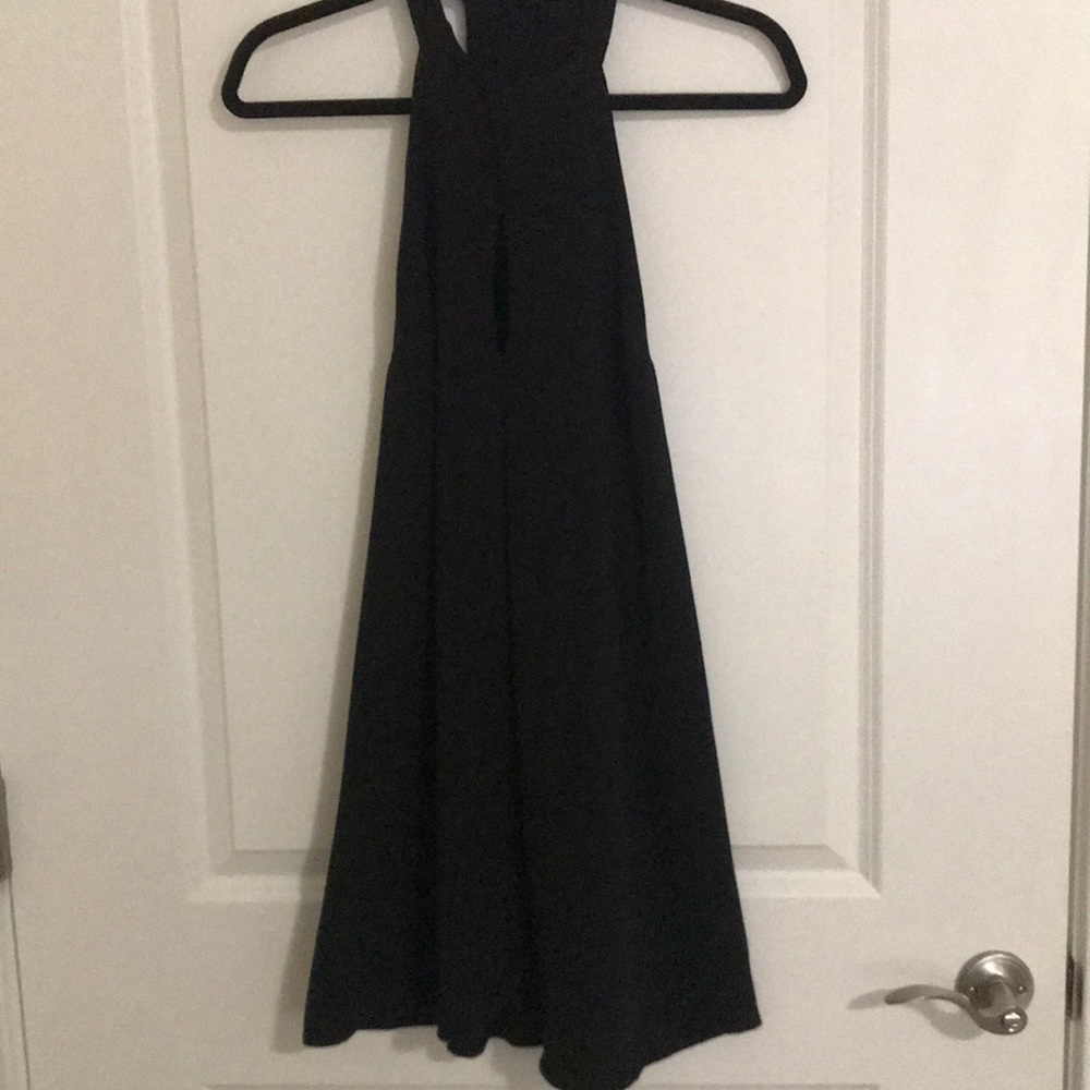 Black skater dress